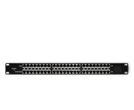 QOLTEC Patch panel RACK | 48V | 24 porty | Passive PoE Injector | 1000m | Czarny 54477 - 1329991 - zdjęcie 2